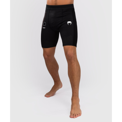 Kompresní vale tudo šortky Venum Tactical XT - Black/Fire Red (Velikost M)