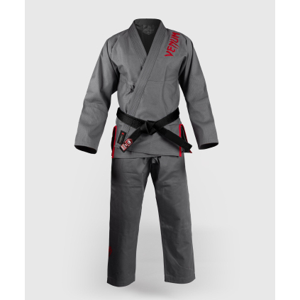 BJJ kimono gi Venum Contender 3.0 - Storm Grey šedé