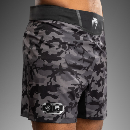 Fight šortky Venum x Polaris - Black/Storm Grey (Velikost S)