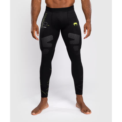 Pánské sportovní legíny Venum Training Camp 4.0 - Black/Neon Green (Velikost S)
