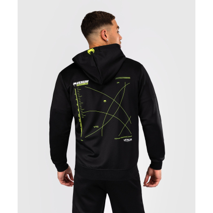 Pánská mikina Venum Training Camp 4.0 Full Zip - Black/Neon Green (Velikost S)