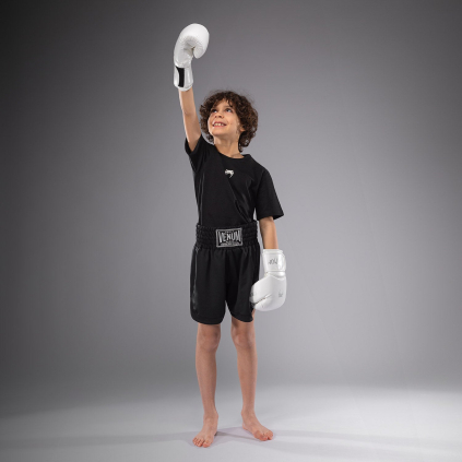 DĚTSKÉ boxerské šortky Venum Classic - černé Black (Velikost 8 let)