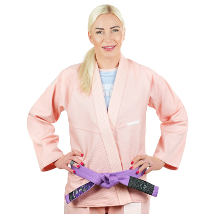 Dámské BJJ gi kimono Ground Game Champion 3.0 - brosková (Velikost F1)