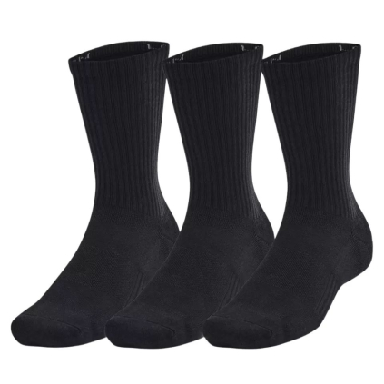 ponozky under armour crew cerne f3