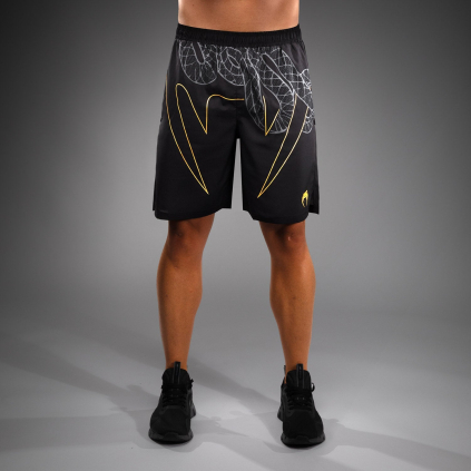 Sportovní tréninkové kraťasy Venum Serpenti - Black/Silver/Gold (Velikost XS)