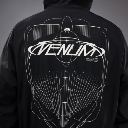 253113 panska bunda venum eclipse track jacket black ivory velikost s