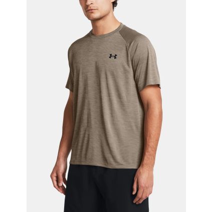 253662 4 triko under armour tech textured hnede f1