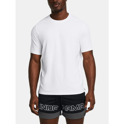panske triko tricko under armour meridian short bile f1