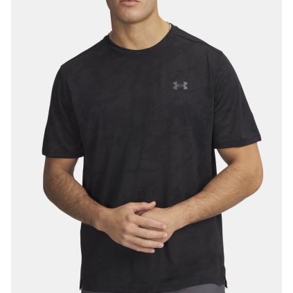 253698 triko under armour cerne camo