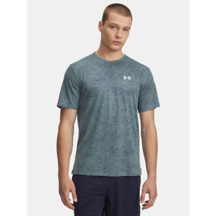 triko under armour ua tech pixelate modre f1
