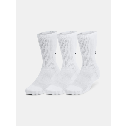 ponozky under armour unisex ua tc crew 3pary bile f1