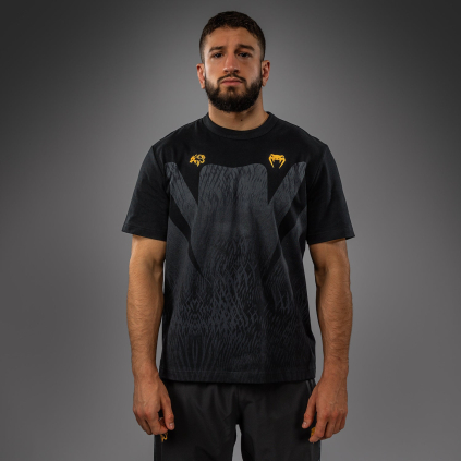 Triko Venum x Chimaev Wild Borz - Black/Grey (Velikost XS)