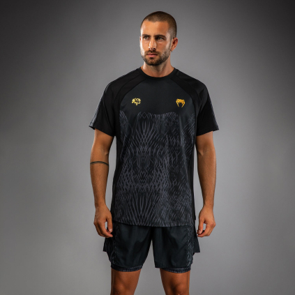 Pánské funkční Dry Tech tričko Venum x Chimaev - Black/Grey (Velikost XS)