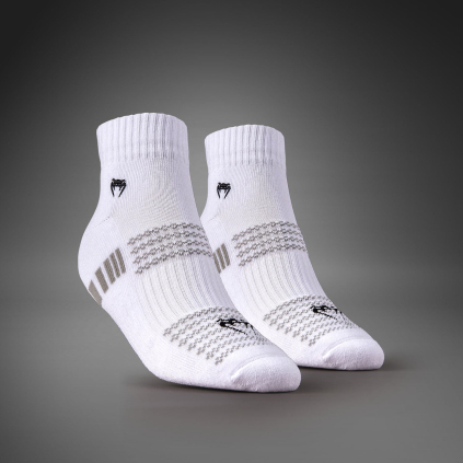 Ponožky Venum Vector Ankle - White/Grey (1 pár) (Velikost 3Y-5Y US (S))
