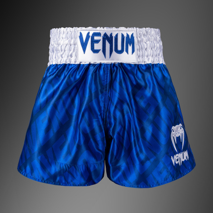 Muay Thai šortky Venum Contender XT - Royal Blue/White (Velikost S)