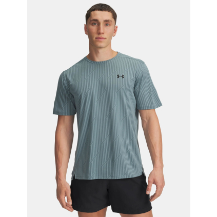 panske tricko under armour ua tech vent jacquard modre f1