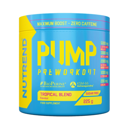 Nutrend Pump - 225 g (Varianta Pump  225 g - berry splash)