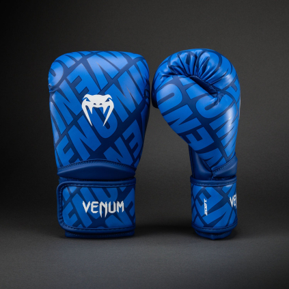 Boxerské rukavice Venum Contender 1.5 XT 3D - Royal Blue/White (Velikost 8oz)