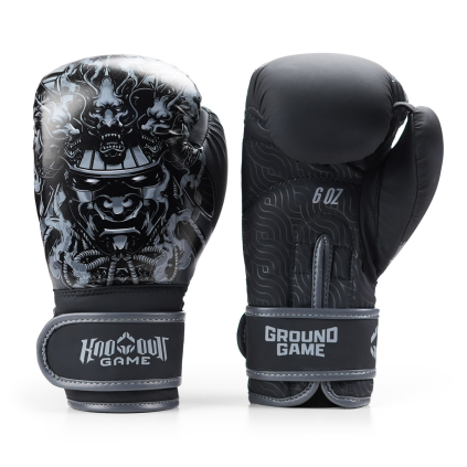 DĚTSKÉ boxerské rukavice Ground Game Samurai Shadow (Velikost 6oz)