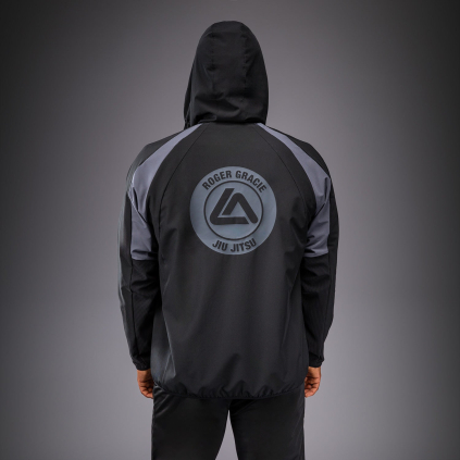 Pánská lehká bunda Venum x Roger Gracie Academy Track Jacket - Black (Velikost S)
