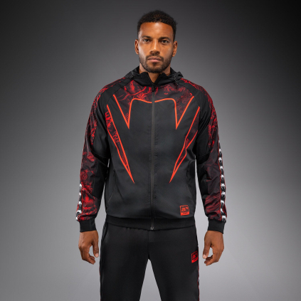 Pánská bunda Venum 20th Anniversary Track Jacket - Black/Red (Velikost S)