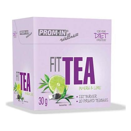 Prom-IN Fit Tea spalovač tuků  20x 1,5g (Varianta Fit Tea 30g - spalovač tuků - limetka)