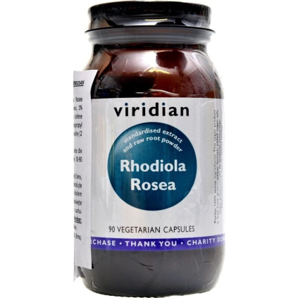 VIRIDIAN nutrition Rhodiola Rosea 90 kapslí