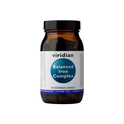 VIRIDIAN nutrition Balanced Iron Complex 90 kapsúl