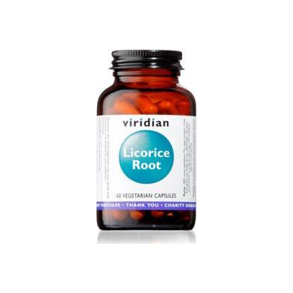 VIRIDIAN nutrition Licorice Root 60 kapslí