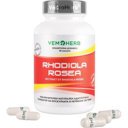 VemoHerb Rhodiola Rosea 90kapslí