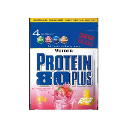 Weider Protein 80 Plus 500g sáček (Varianta Protein 80 Plus 500g sáček - brownie-čokoláda (X))