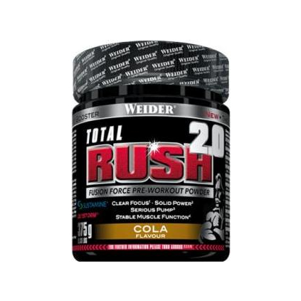 Weider Total Rush 2.0 375g (Varianta Total Rush 2.0 375g - pomeranč)