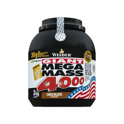 Weider Giant Mega Mass 4000 3kg (Varianta Mega Mass 4000 3kg - vanilka)