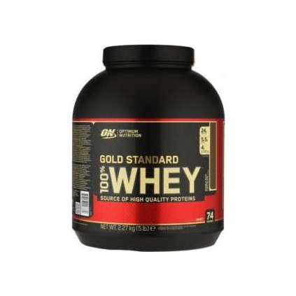 Optimum nutrition 100% Whey Gold 2270 g (Varianta 100% Whey Gold 2270g - banán (X))