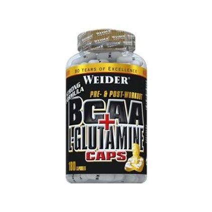 Weider BCAA + L-Glutamine 180 kapsúl