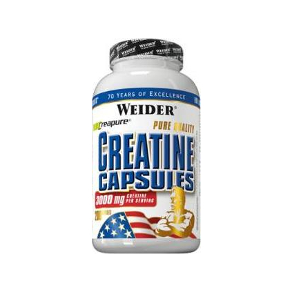 Weider Pure Creatine Capsules 200 kapslí