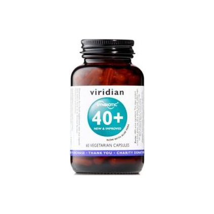 VIRIDIAN nutrition Synbiotic 40+ 60 kapslí