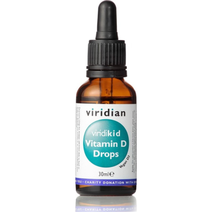 VIRIDIAN nutrition Viridikid Vitamin D Drops 400IU 30 ml