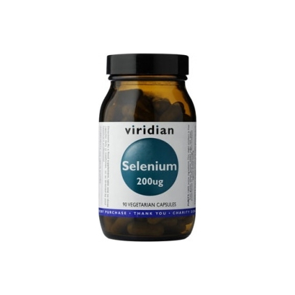 VIRIDIAN nutrition Selenium 200µg 90 kapslí