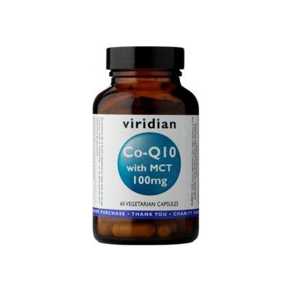 VIRIDIAN nutrition Co-enzym Q10 with MCT 100mg 30 kapslí