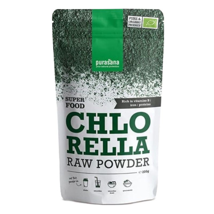 chlorella powder bio raw