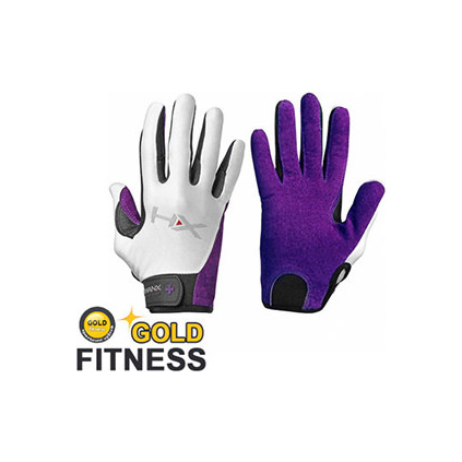 Harbinger Rukavice HX-X3 dámské, bez omotávky (Varianta Rukavice HX-X3 dámské, bez omotávky - purple-white - velikost "S" )