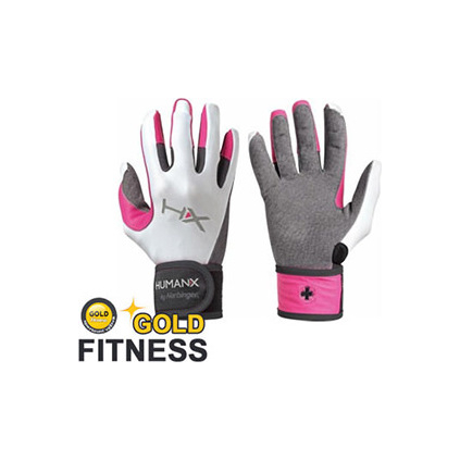 Harbinger Rukavice HX-X3 dámské, s omotávkou (Varianta Rukavice HX-X3 dámské, s omotávkou - gray-pink-white - velikost "L")