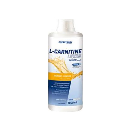 EnergyBody L-Carnitin Liquid 1000ml (Varianta Balení: 1000 ml, Příchuť: pomeranč)