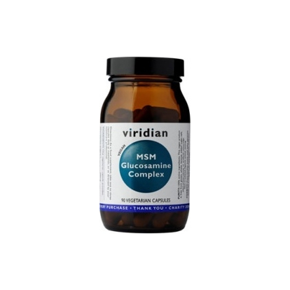 VIRIDIAN nutrition MSM Glucosamine Complex 90kapslí
