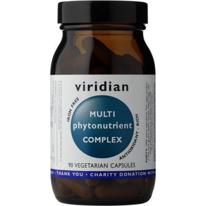 VIRIDIAN nutrition Multivitamin Phytonutrient Formula 60 kapslí