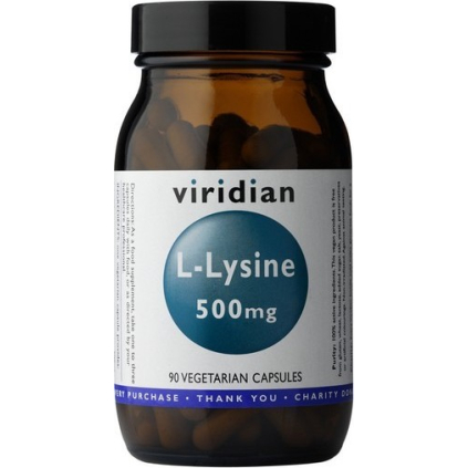 VIRIDIAN nutrition L-Lysine 90 kapslí
