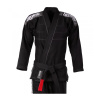 Nova Plus ČERNÉ Tatami fightwear BJJ kimono Gi + bílý pás zdarma (Velikost A0)
