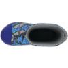 120886 3 crocs bump it graphic boot cerulean blue multi velikost eu 30 31 c13