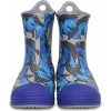 Crocs Bump It Graphic Boot - Cerulean Blue/Multi (Velikost EU 30-31 (C13))